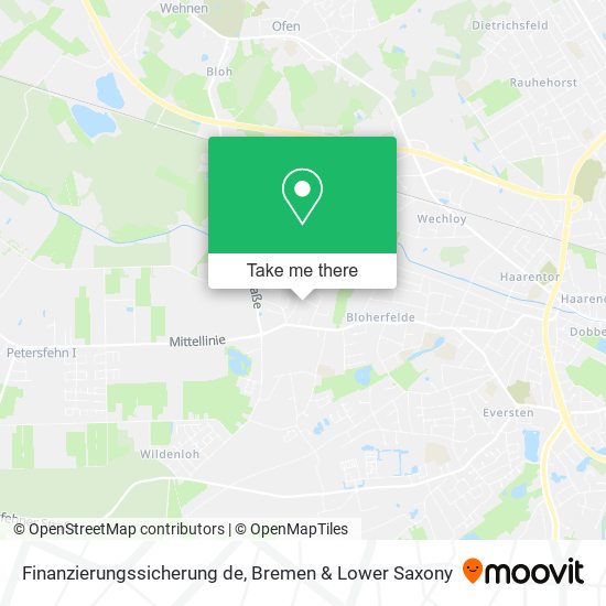 Finanzierungssicherung de map