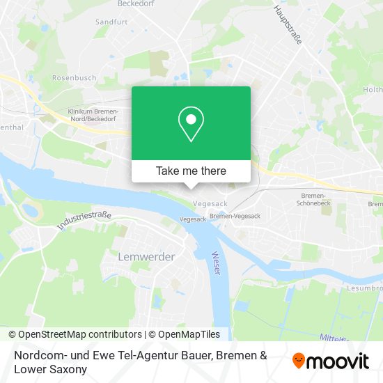 Nordcom- und Ewe Tel-Agentur Bauer map