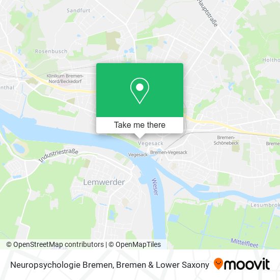 Карта Neuropsychologie Bremen