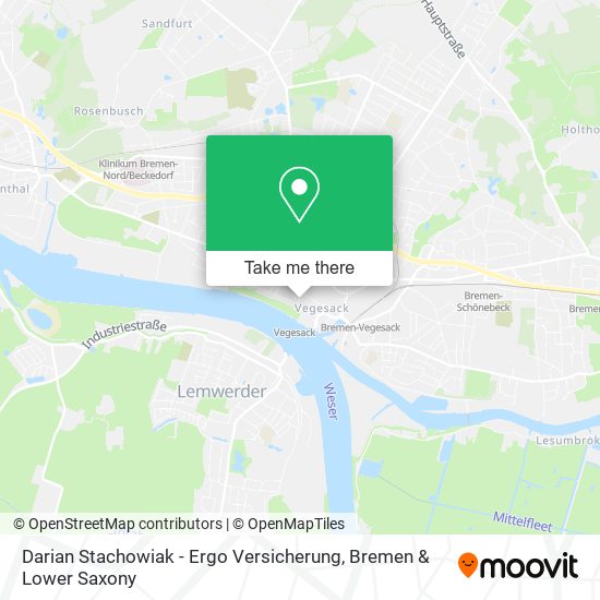 Darian Stachowiak - Ergo Versicherung map