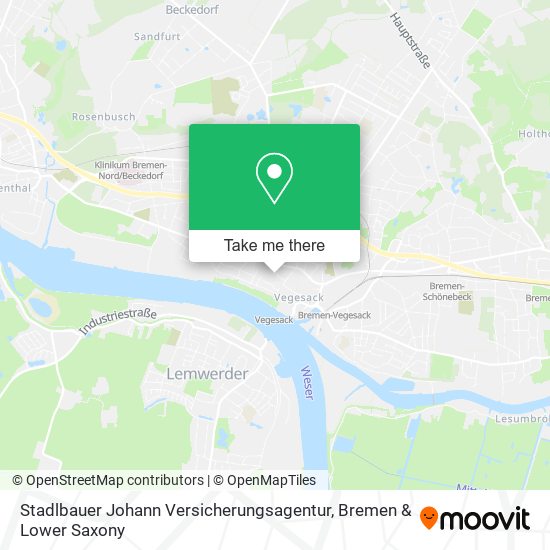 Карта Stadlbauer Johann Versicherungsagentur
