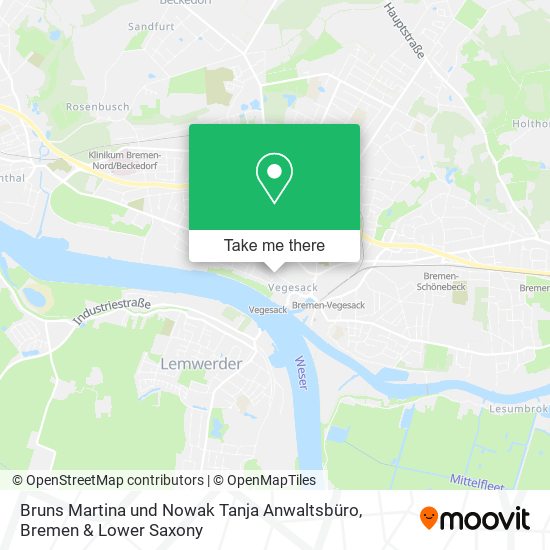 Bruns Martina und Nowak Tanja Anwaltsbüro map