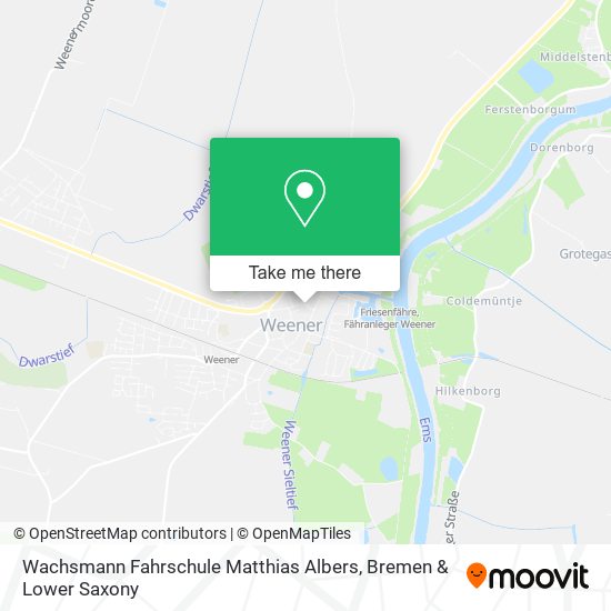 Wachsmann Fahrschule Matthias Albers map