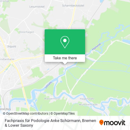 Fachpraxis für Podologie Anke Schürmann map