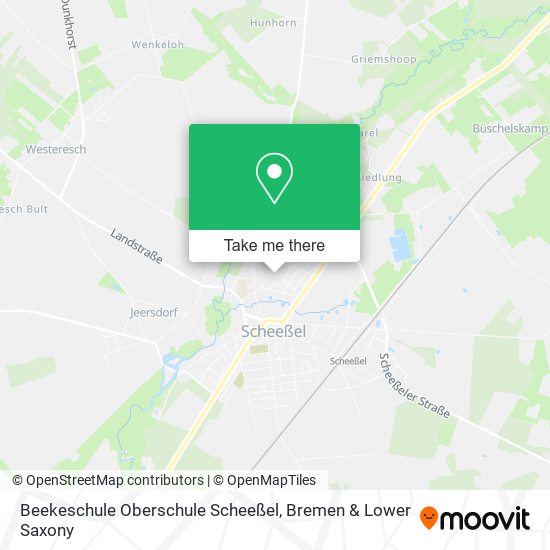 Beekeschule Oberschule Scheeßel map