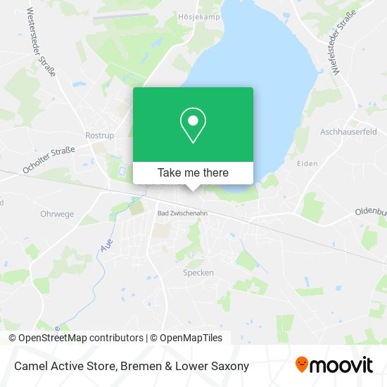 Camel Active Store map