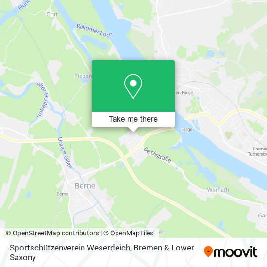 Карта Sportschützenverein Weserdeich