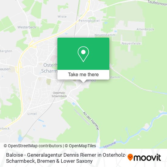 Baloise - Generalagentur Dennis Riemer in Osterholz-Scharmbeck map
