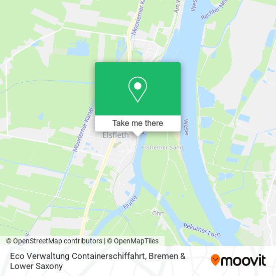 Eco Verwaltung Containerschiffahrt map