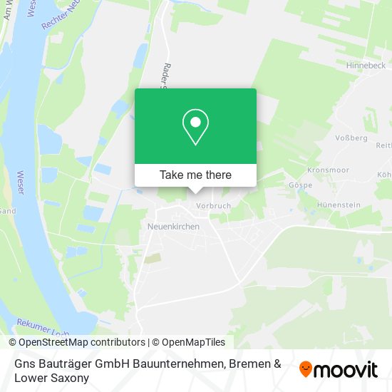Gns Bauträger GmbH Bauunternehmen map