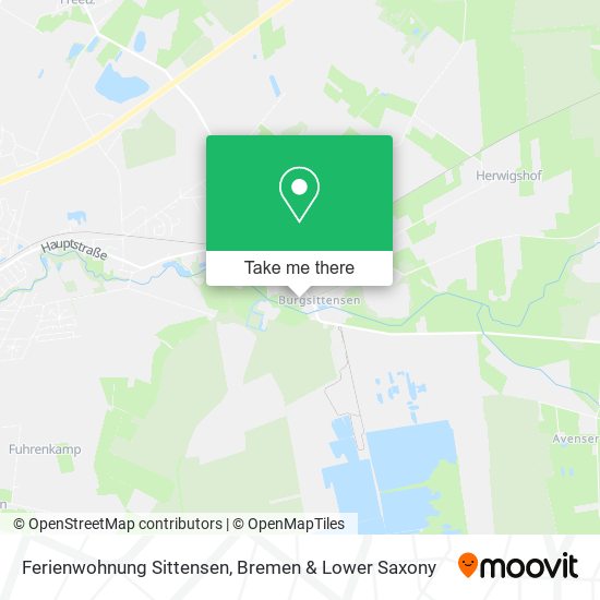 Ferienwohnung Sittensen map
