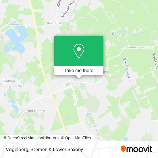 Vogelberg map