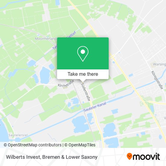 Wilberts Invest map
