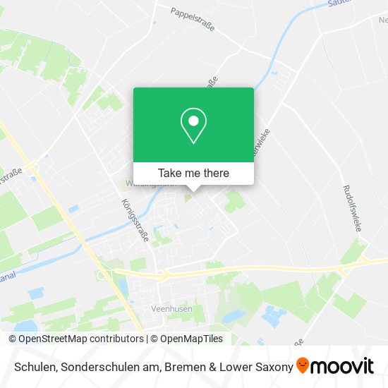 Schulen, Sonderschulen am map