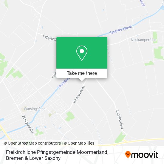 Freikirchliche Pfingstgemeinde Moormerland map