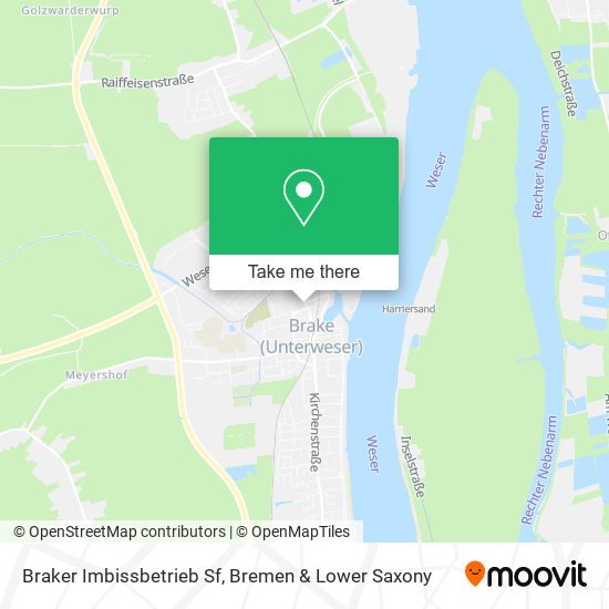 Braker Imbissbetrieb Sf map