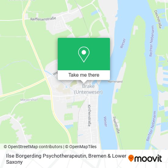Ilse Borgerding Psychotherapeutin map