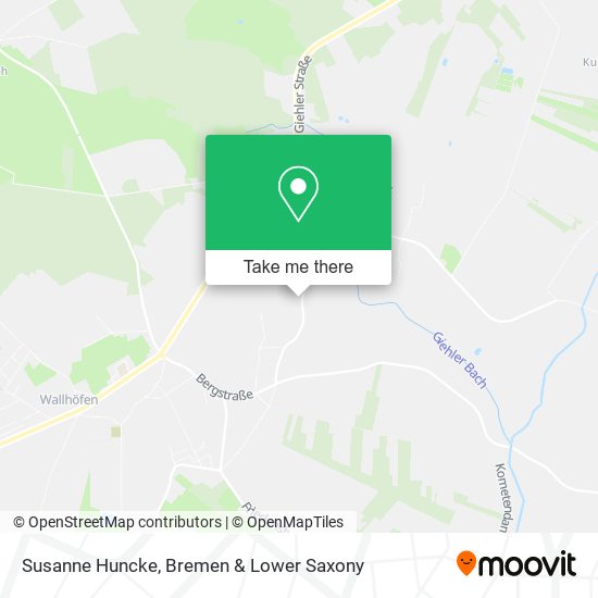 Susanne Huncke map