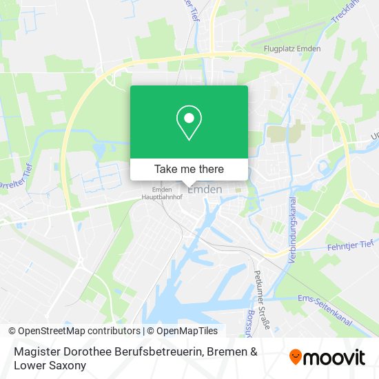 Magister Dorothee Berufsbetreuerin map