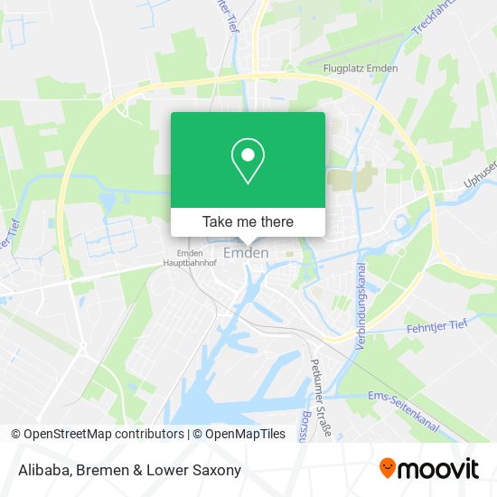 Alibaba map