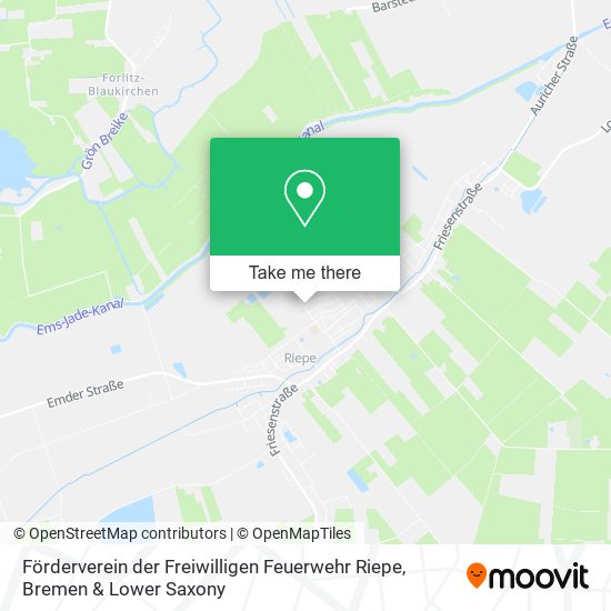 Förderverein der Freiwilligen Feuerwehr Riepe map