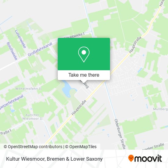 Kultur Wiesmoor map