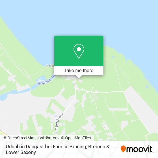 Urlaub in Dangast bei Familie Brüning map