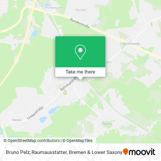 Bruno Pelz, Raumausstatter map