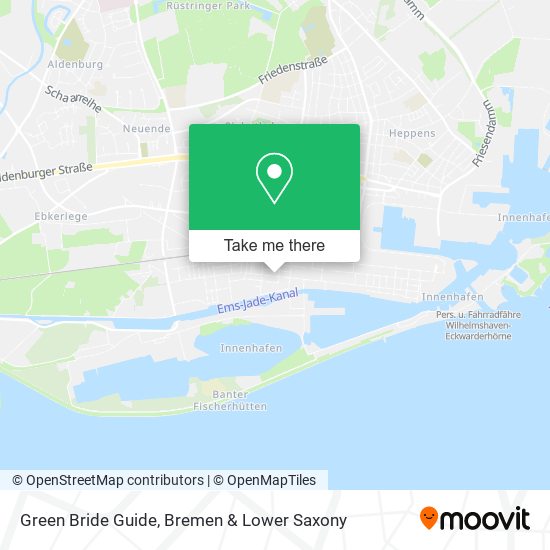 Green Bride Guide map