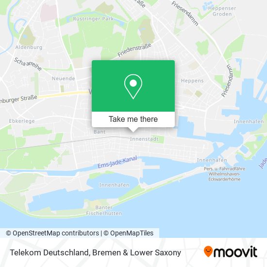 Telekom Deutschland map