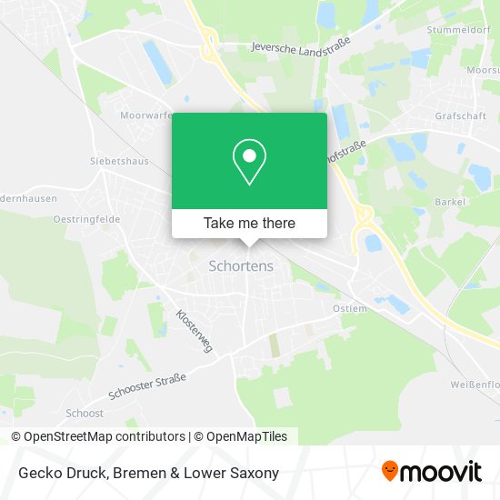 Gecko Druck map