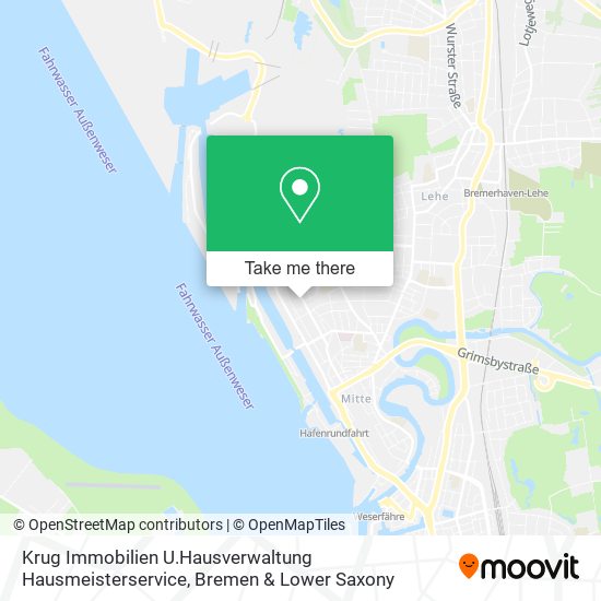 Krug Immobilien U.Hausverwaltung Hausmeisterservice map