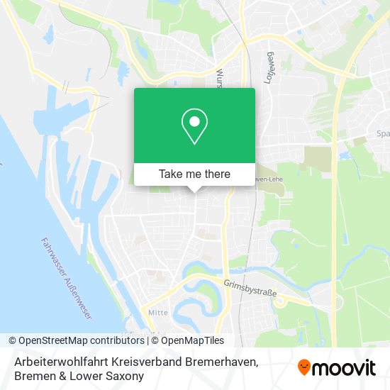 Arbeiterwohlfahrt Kreisverband Bremerhaven map