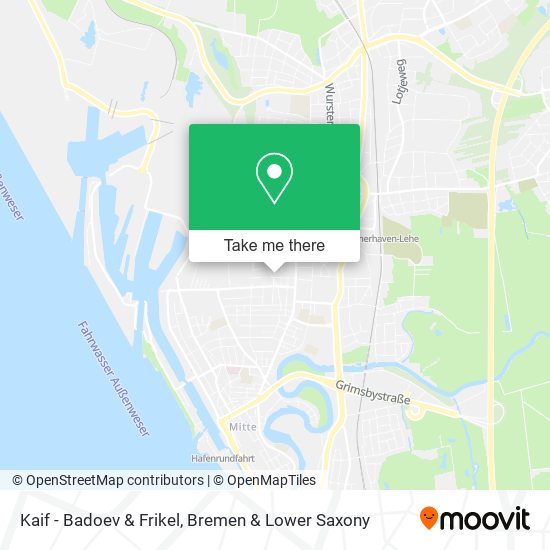 Kaif - Badoev & Frikel map