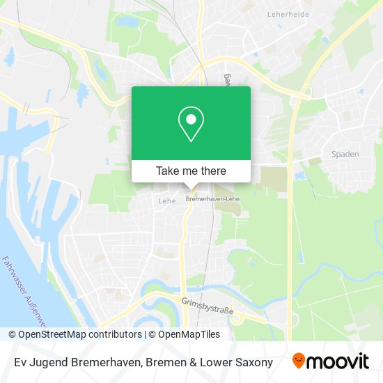 Ev Jugend Bremerhaven map
