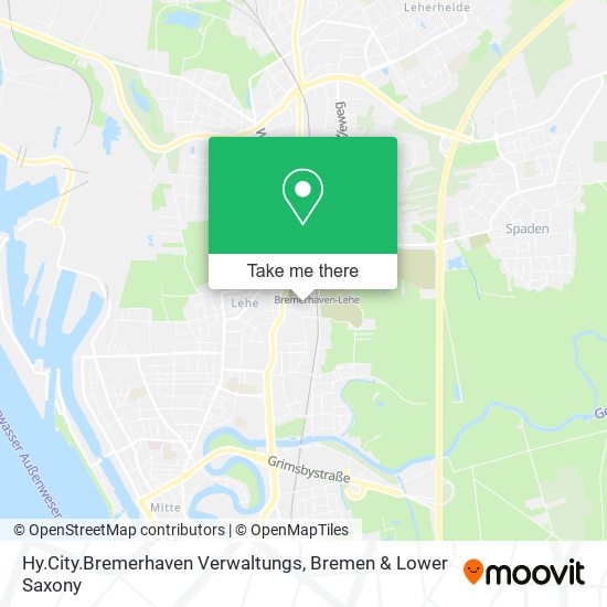 Hy.City.Bremerhaven Verwaltungs map