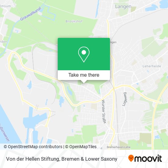 Von der Hellen Stiftung map