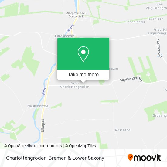 Charlottengroden map