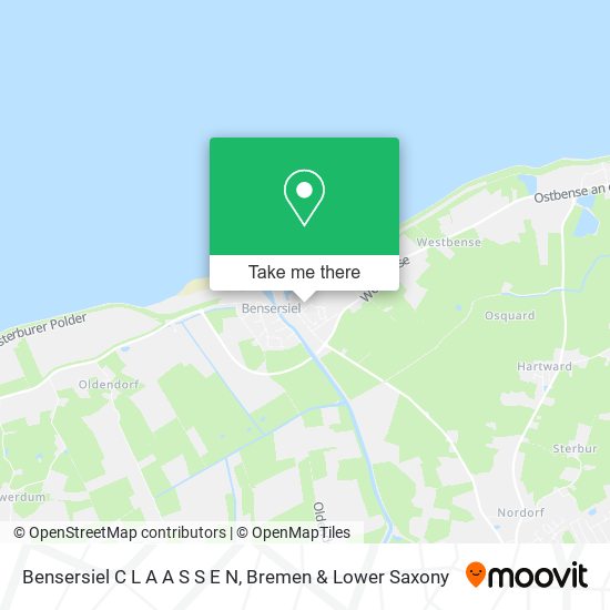 Bensersiel C L A A S S E N map
