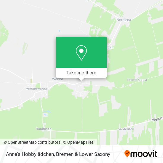 Anne's Hobbylädchen map