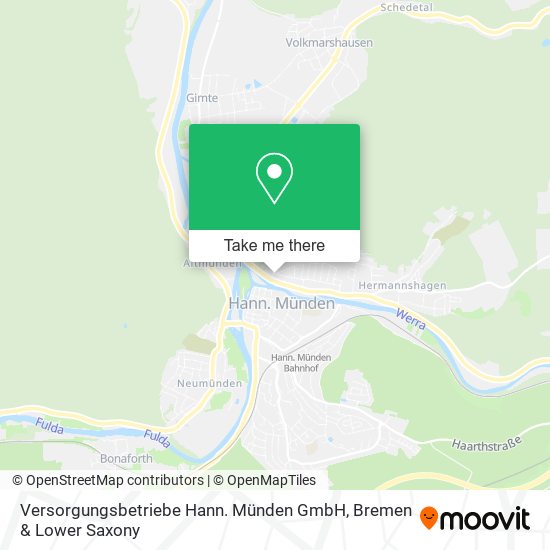 Versorgungsbetriebe Hann. Münden GmbH map