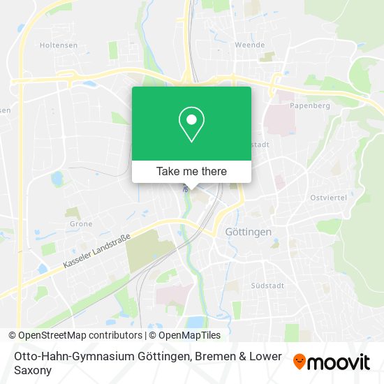 Otto-Hahn-Gymnasium Göttingen map