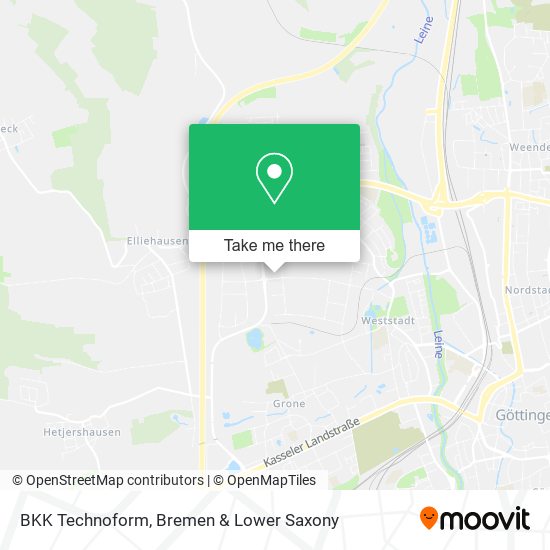 BKK Technoform map