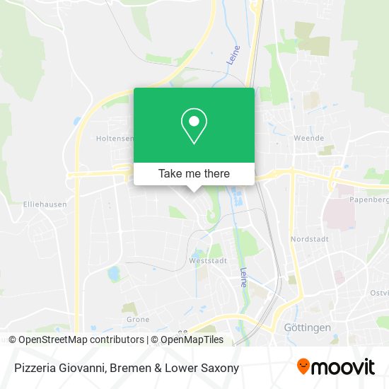 Pizzeria Giovanni map