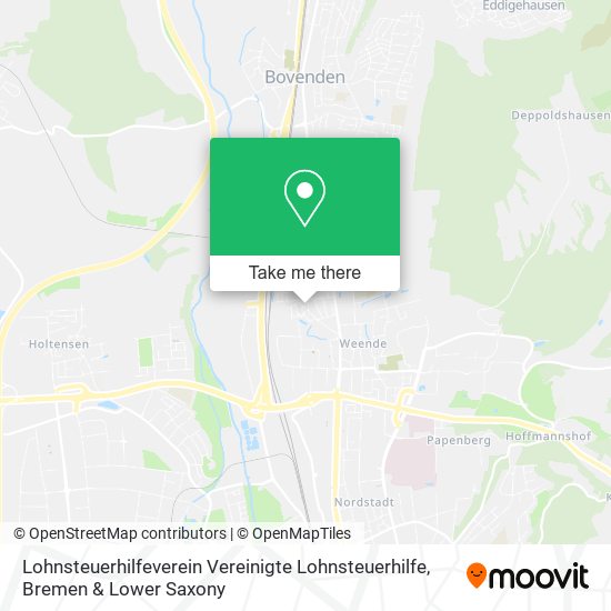Lohnsteuerhilfeverein Vereinigte Lohnsteuerhilfe map
