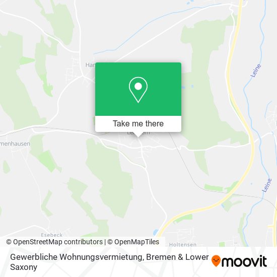 Gewerbliche Wohnungsvermietung map
