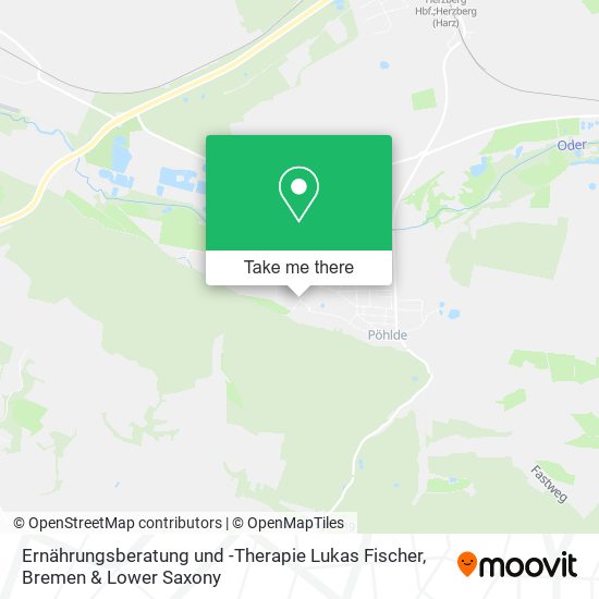 Ernährungsberatung und -Therapie Lukas Fischer map