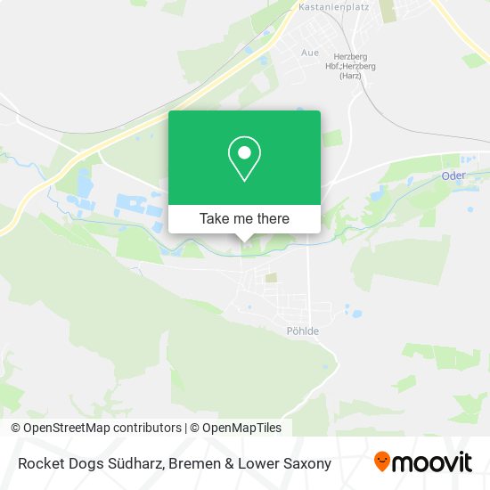 Rocket Dogs Südharz map