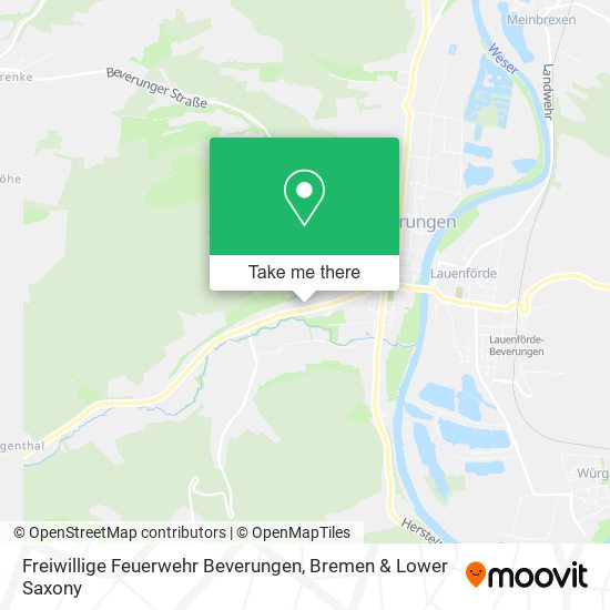Freiwillige Feuerwehr Beverungen map