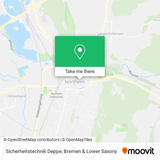 Sicherheitstechnik Deppe map